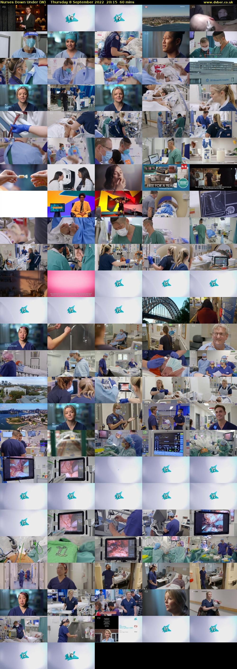 Nurses Down Under (W) Thursday 8 September 2022 20:15 - 21:15