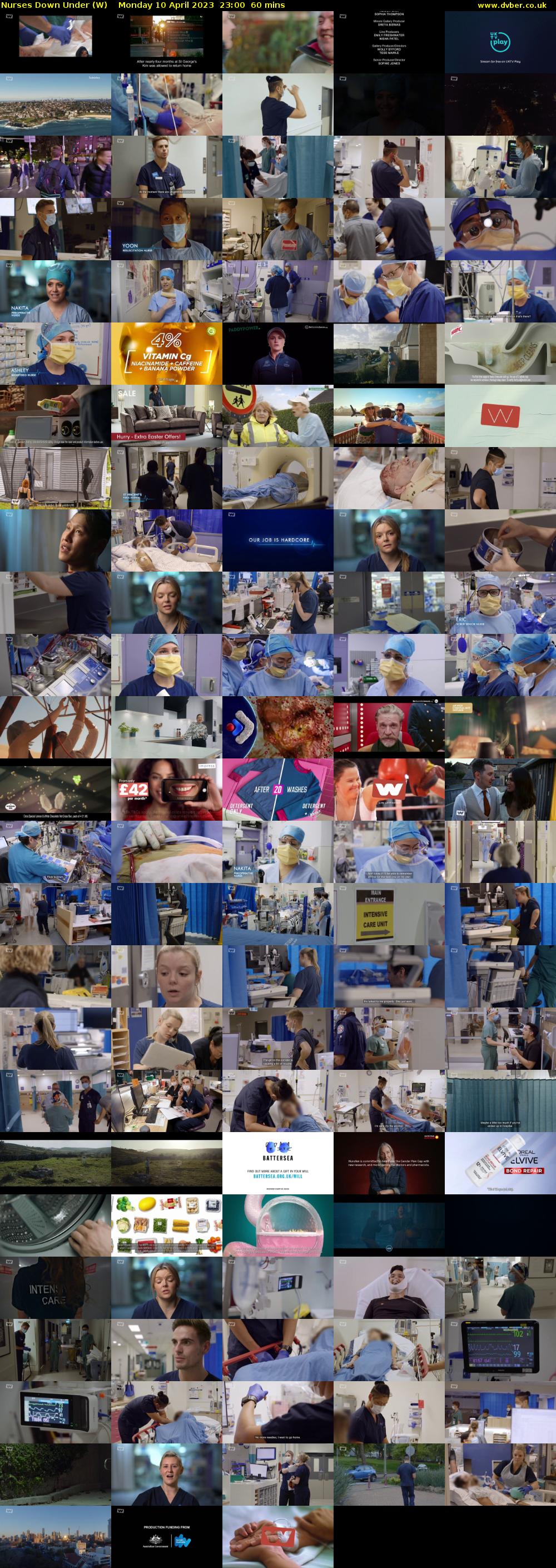 Nurses Down Under (W) Monday 10 April 2023 23:00 - 00:00