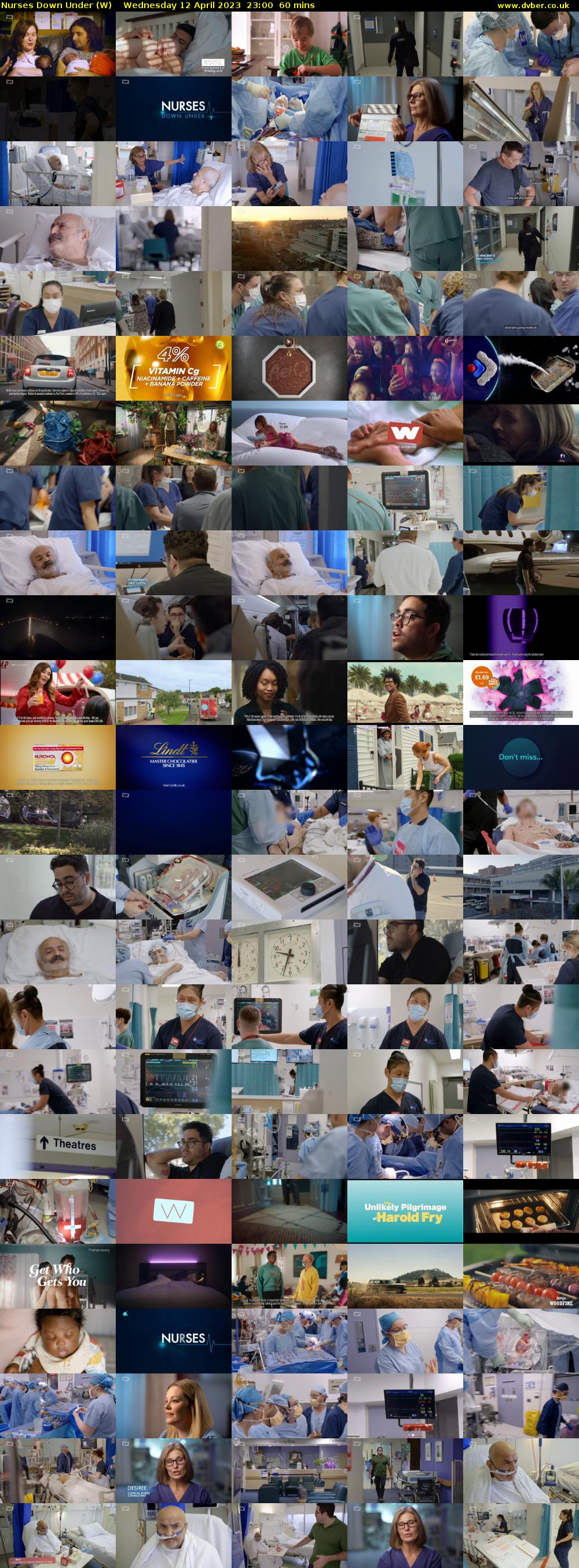 Nurses Down Under (W) Wednesday 12 April 2023 23:00 - 00:00