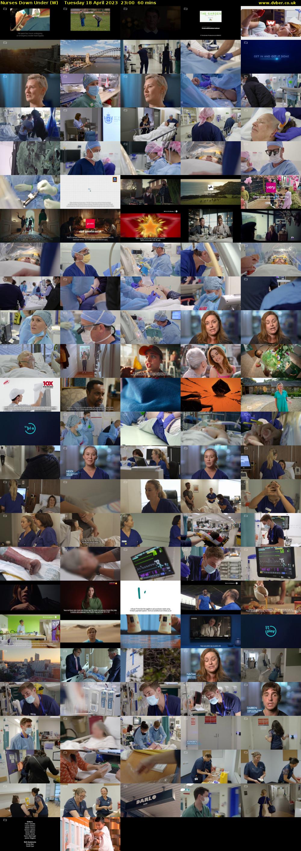 Nurses Down Under (W) Tuesday 18 April 2023 23:00 - 00:00