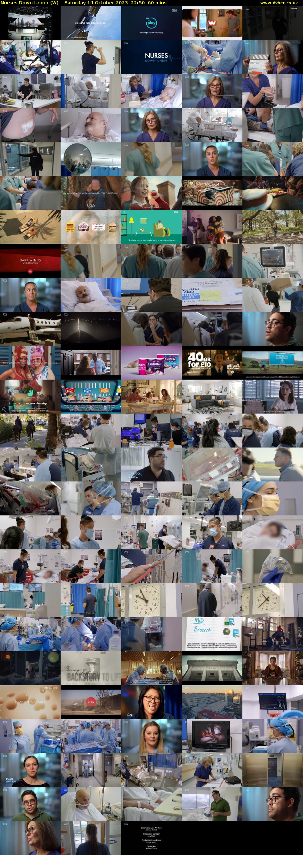 Nurses Down Under (W) Saturday 14 October 2023 22:50 - 23:50