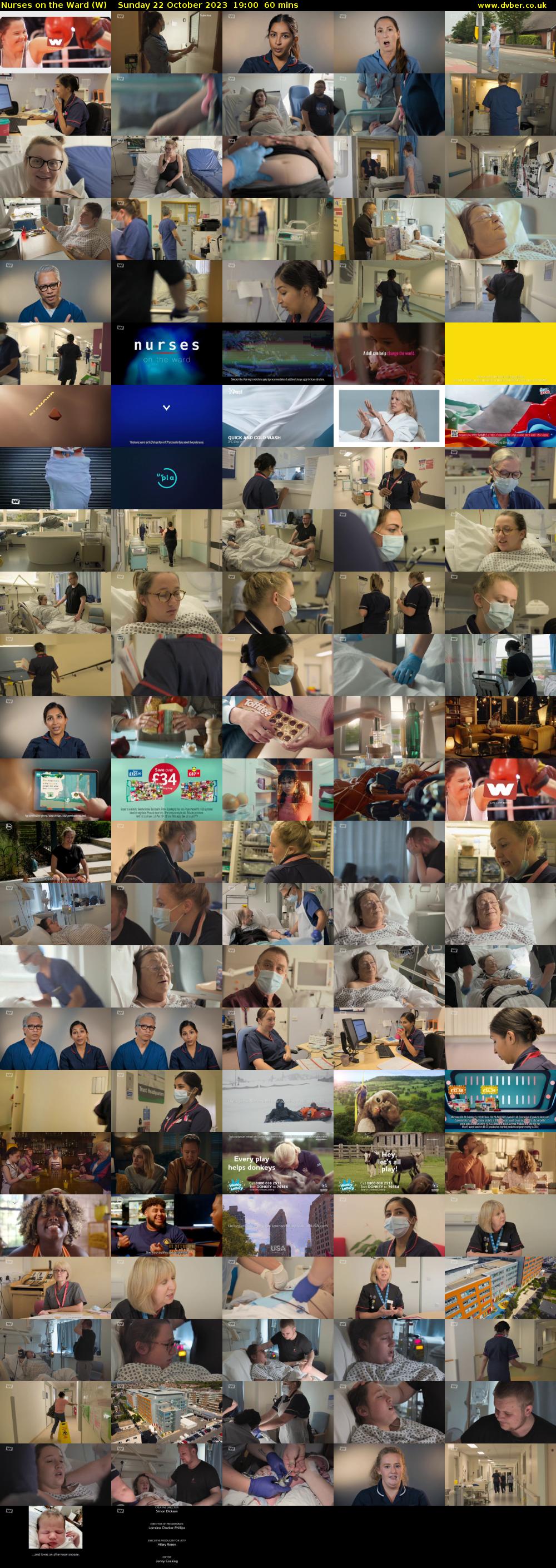 Nurses on the Ward (W) Sunday 22 October 2023 19:00 - 20:00