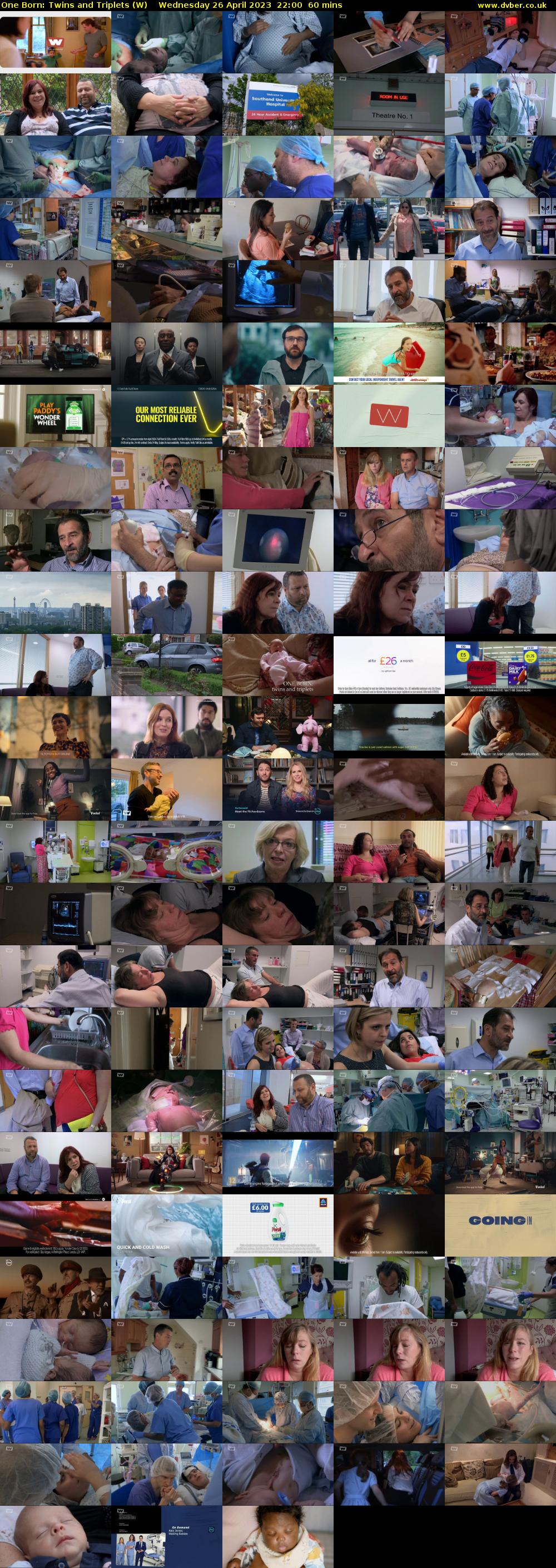 One Born: Twins and Triplets (W) Wednesday 26 April 2023 22:00 - 23:00