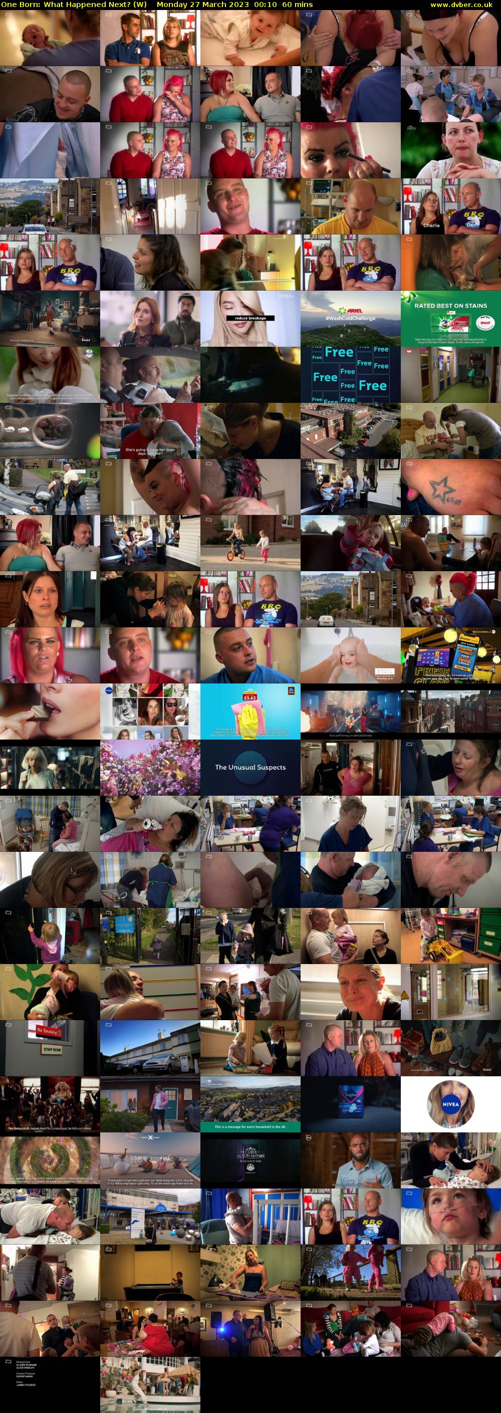 One Born: What Happened Next? (W) Monday 27 March 2023 00:10 - 01:10