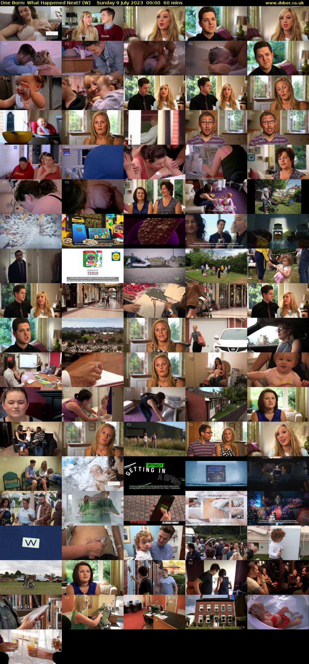 One Born: What Happened Next? (W) Sunday 9 July 2023 00:00 - 01:00