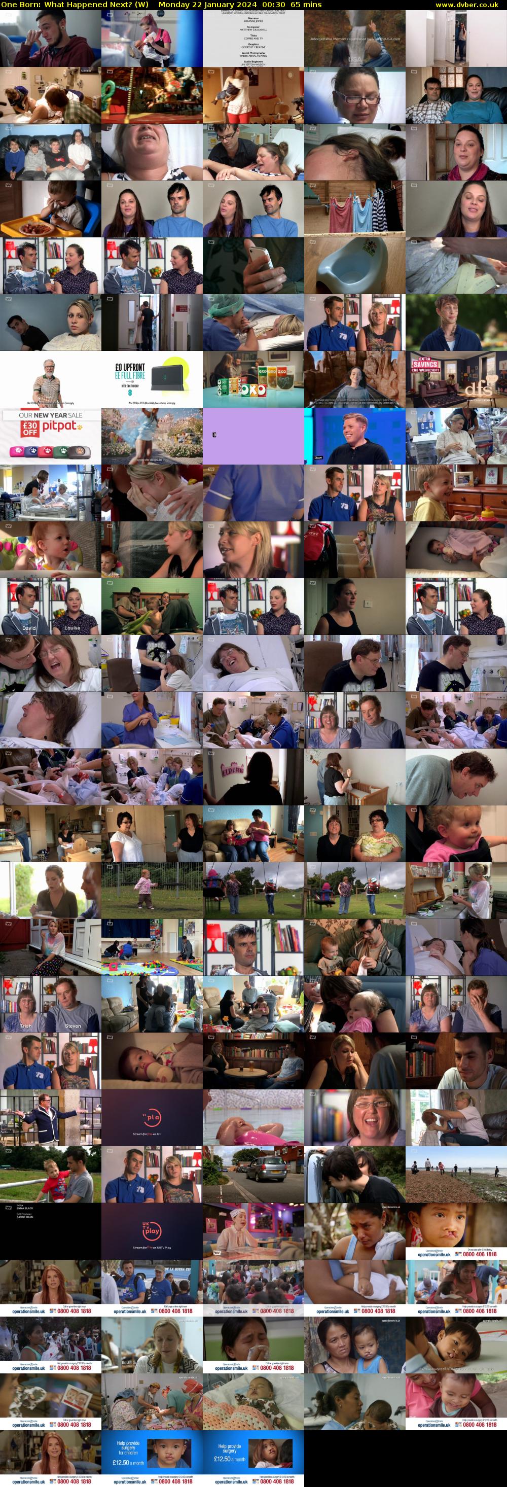 One Born: What Happened Next? (W) Monday 22 January 2024 00:30 - 01:35