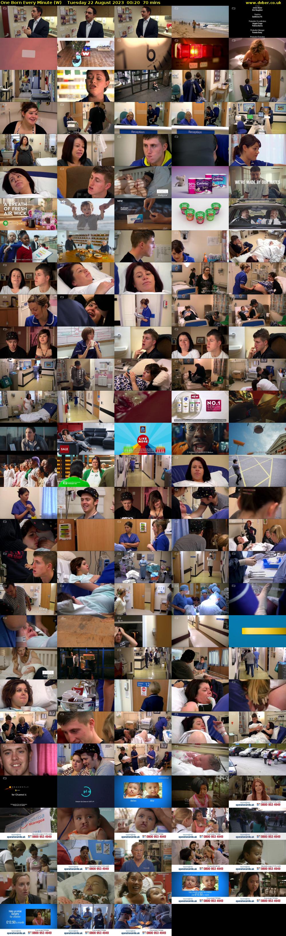 One Born Every Minute (W) Tuesday 22 August 2023 00:20 - 01:30