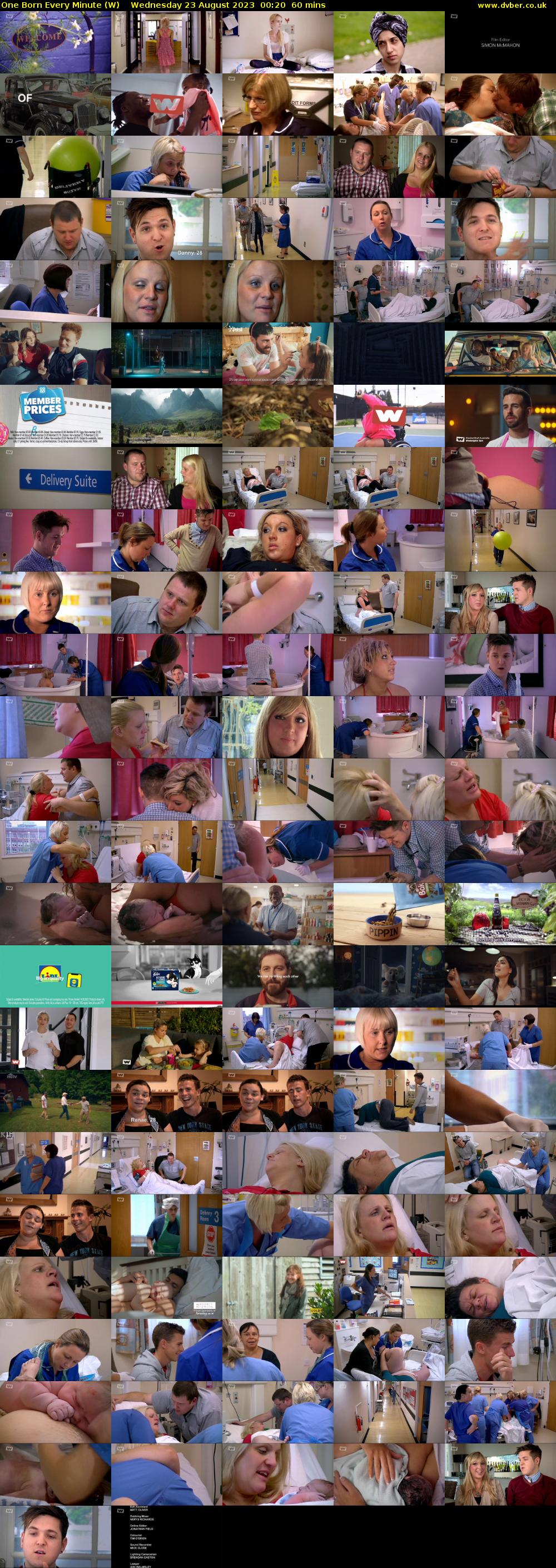 One Born Every Minute (W) Wednesday 23 August 2023 00:20 - 01:20