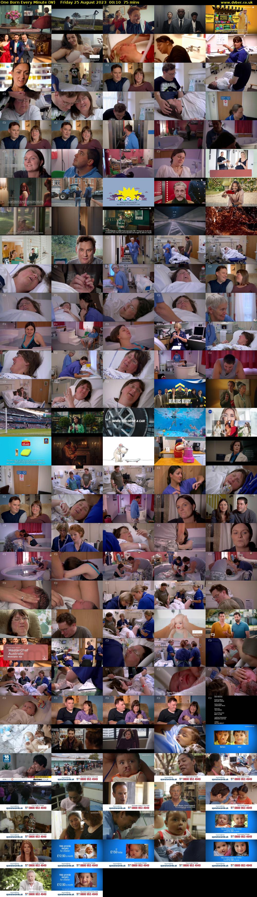 One Born Every Minute (W) Friday 25 August 2023 00:10 - 01:25