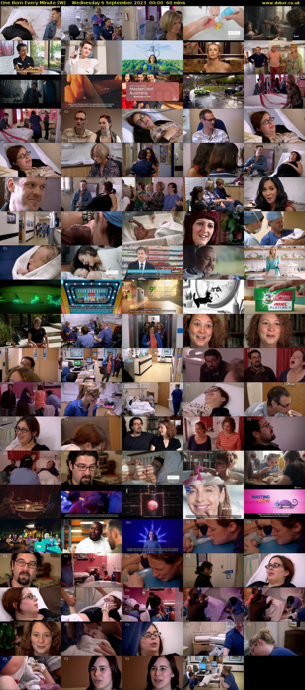One Born Every Minute (W) Wednesday 6 September 2023 00:00 - 01:00