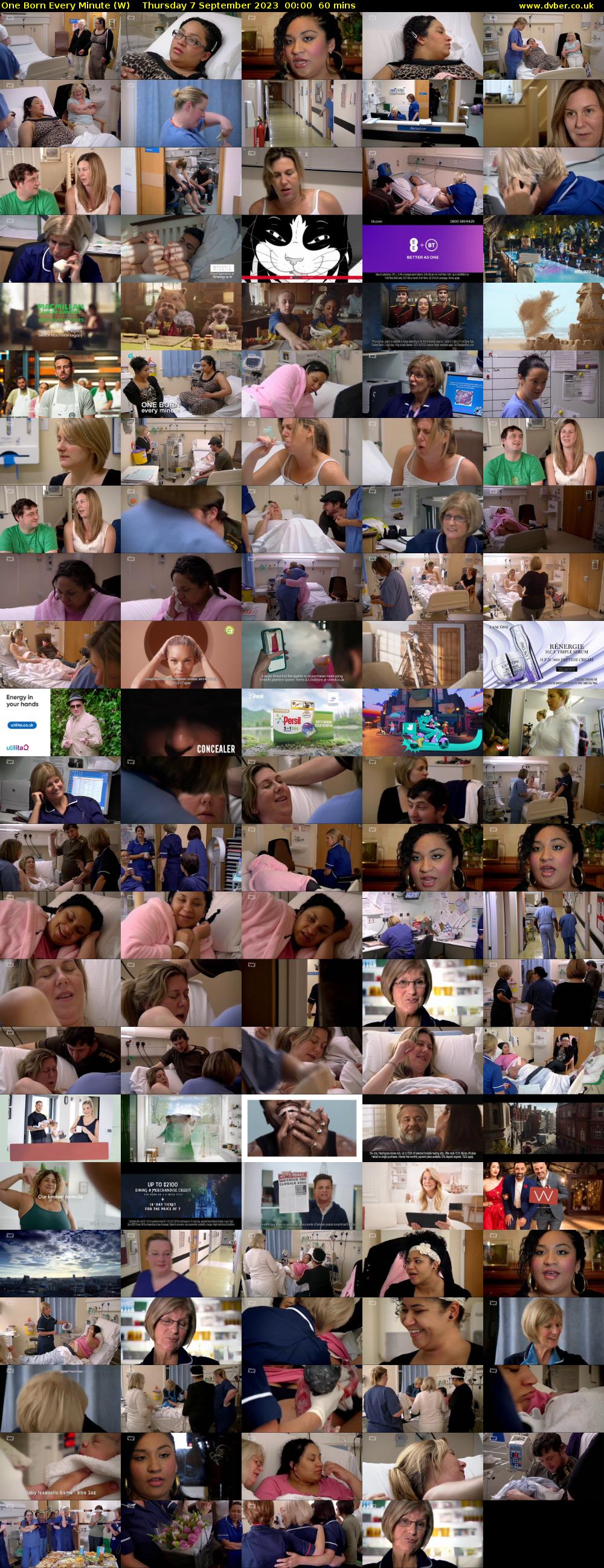 One Born Every Minute (W) Thursday 7 September 2023 00:00 - 01:00