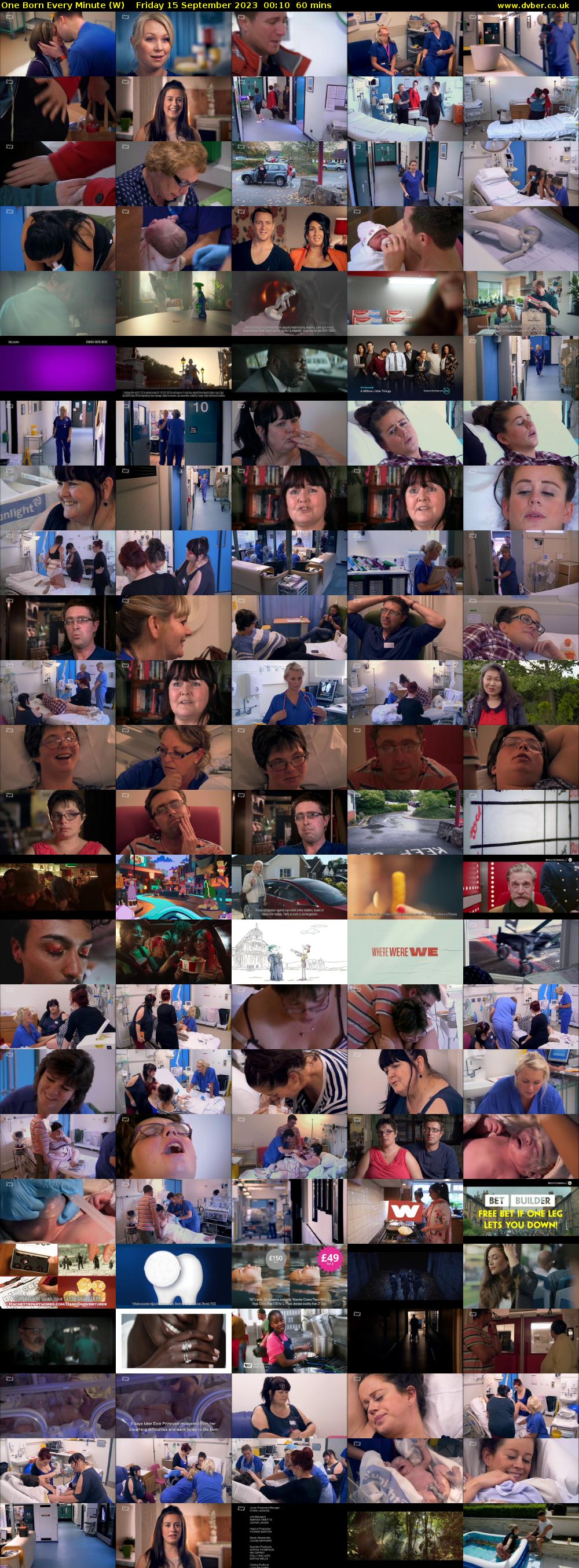 One Born Every Minute (W) Friday 15 September 2023 00:10 - 01:10