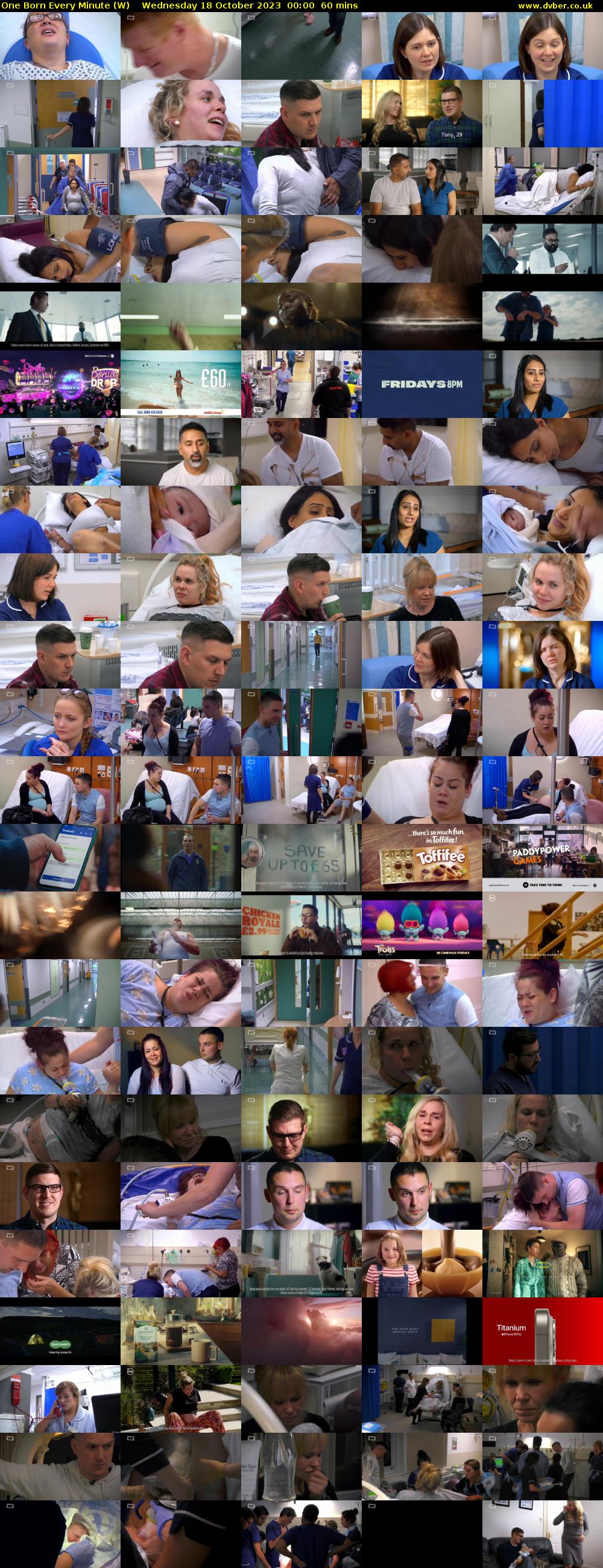 One Born Every Minute (W) Wednesday 18 October 2023 00:00 - 01:00