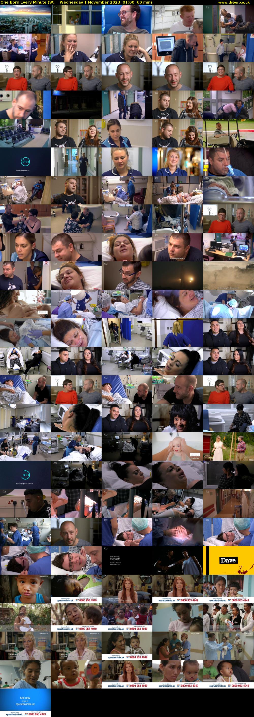 One Born Every Minute (W) Wednesday 1 November 2023 01:00 - 02:00