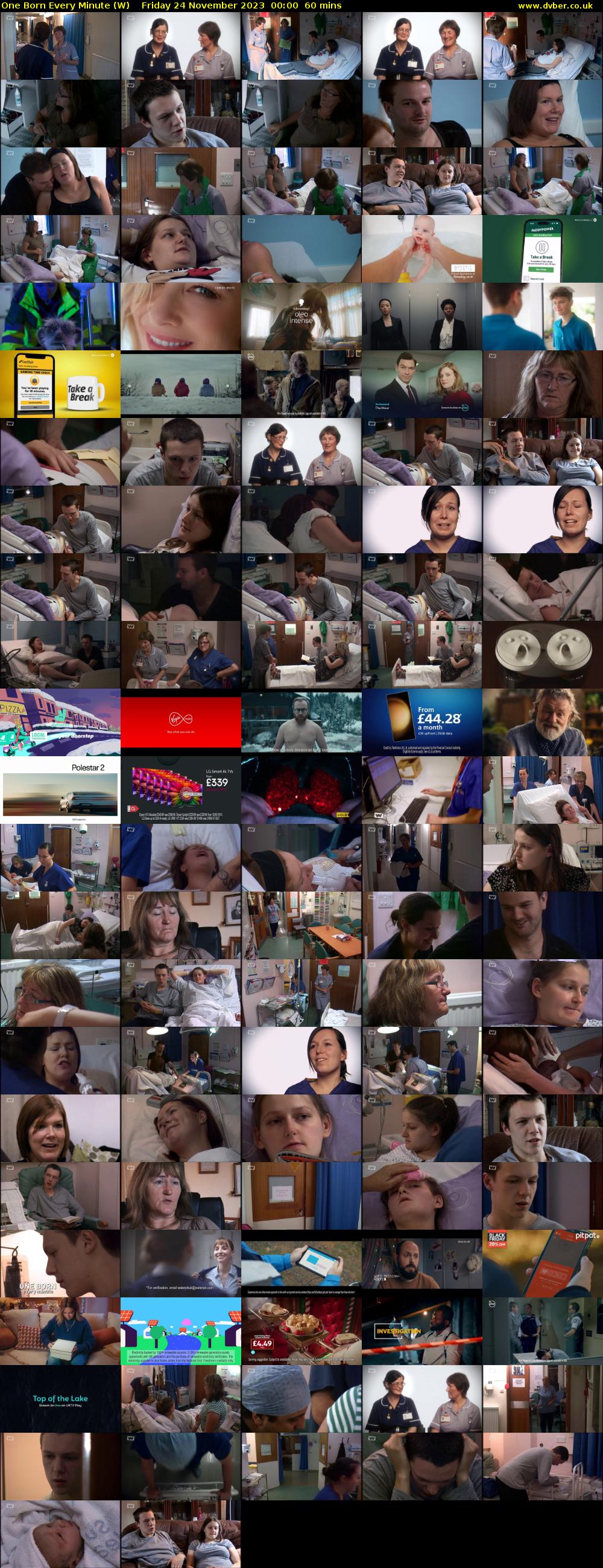 One Born Every Minute (W) Friday 24 November 2023 00:00 - 01:00