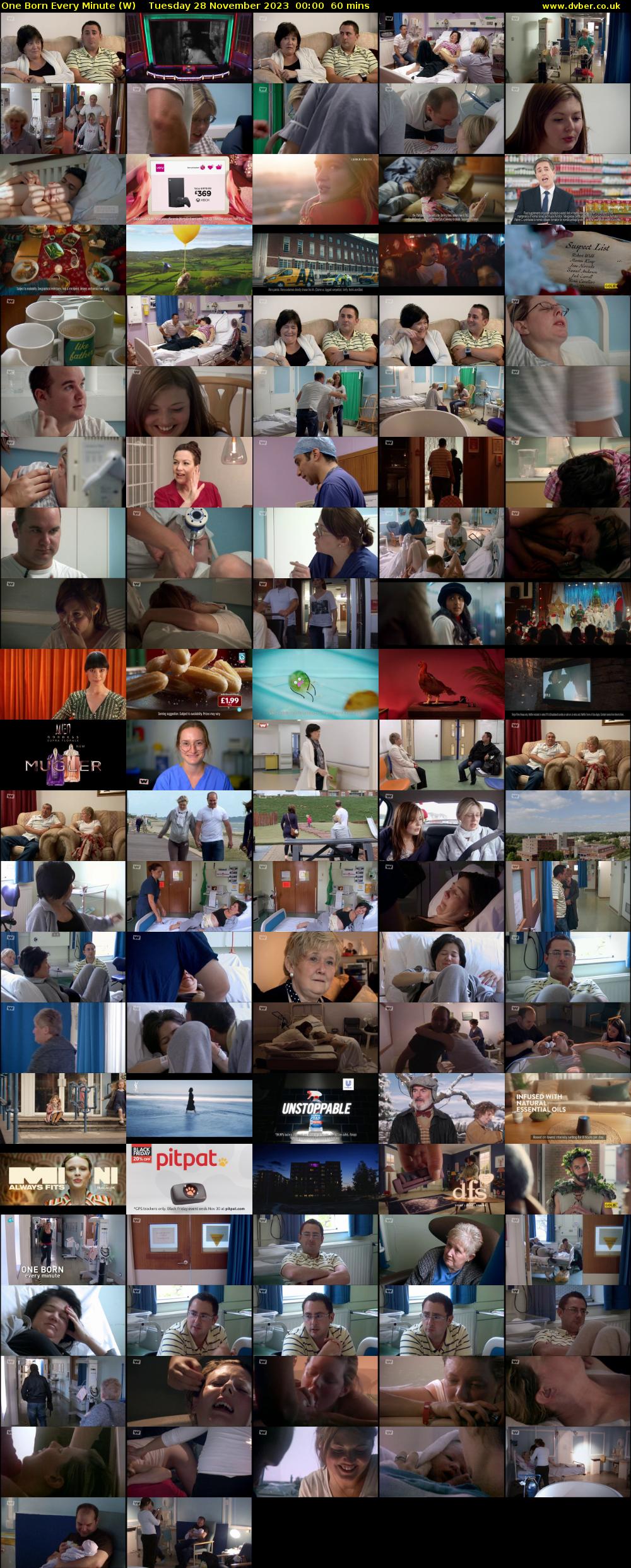 One Born Every Minute (W) Tuesday 28 November 2023 00:00 - 01:00