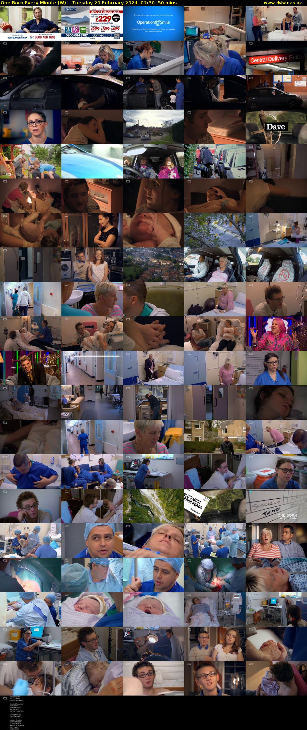 One Born Every Minute (W) Tuesday 20 February 2024 01:30 - 02:20