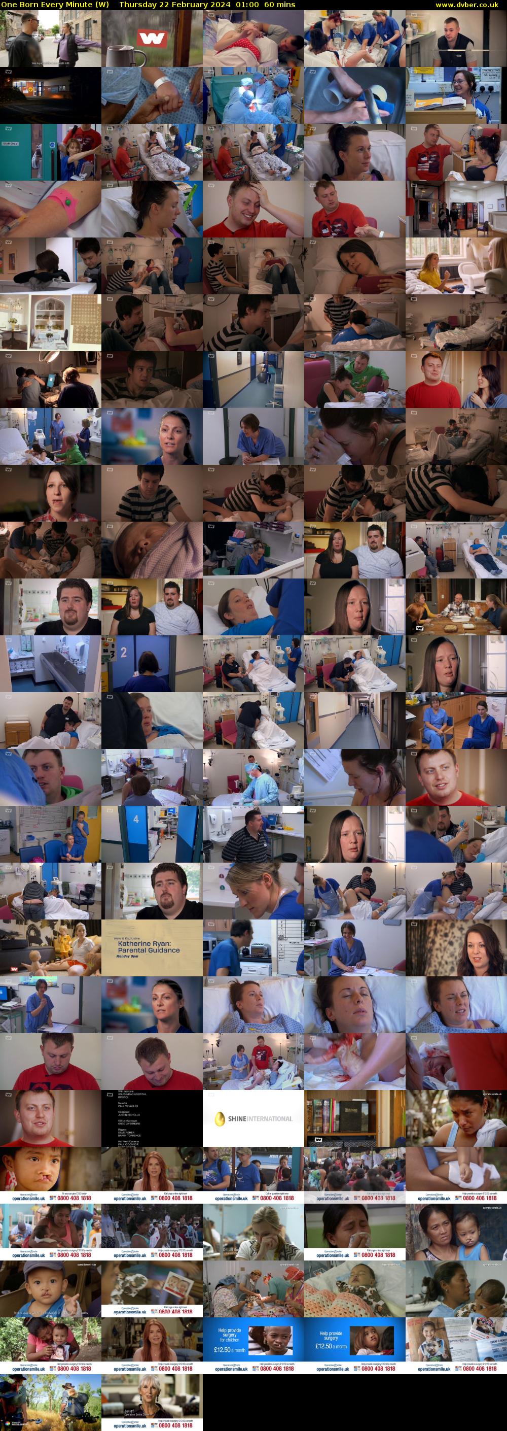 One Born Every Minute (W) Thursday 22 February 2024 01:00 - 02:00