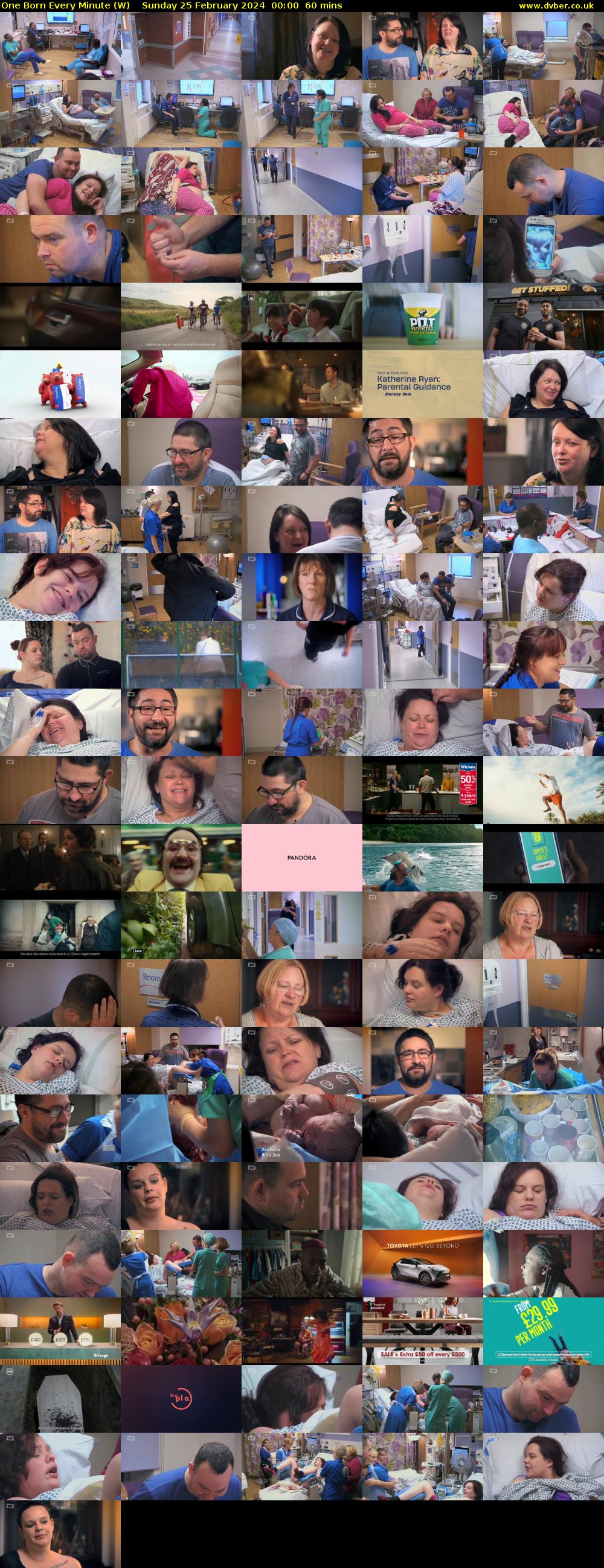One Born Every Minute (W) Sunday 25 February 2024 00:00 - 01:00