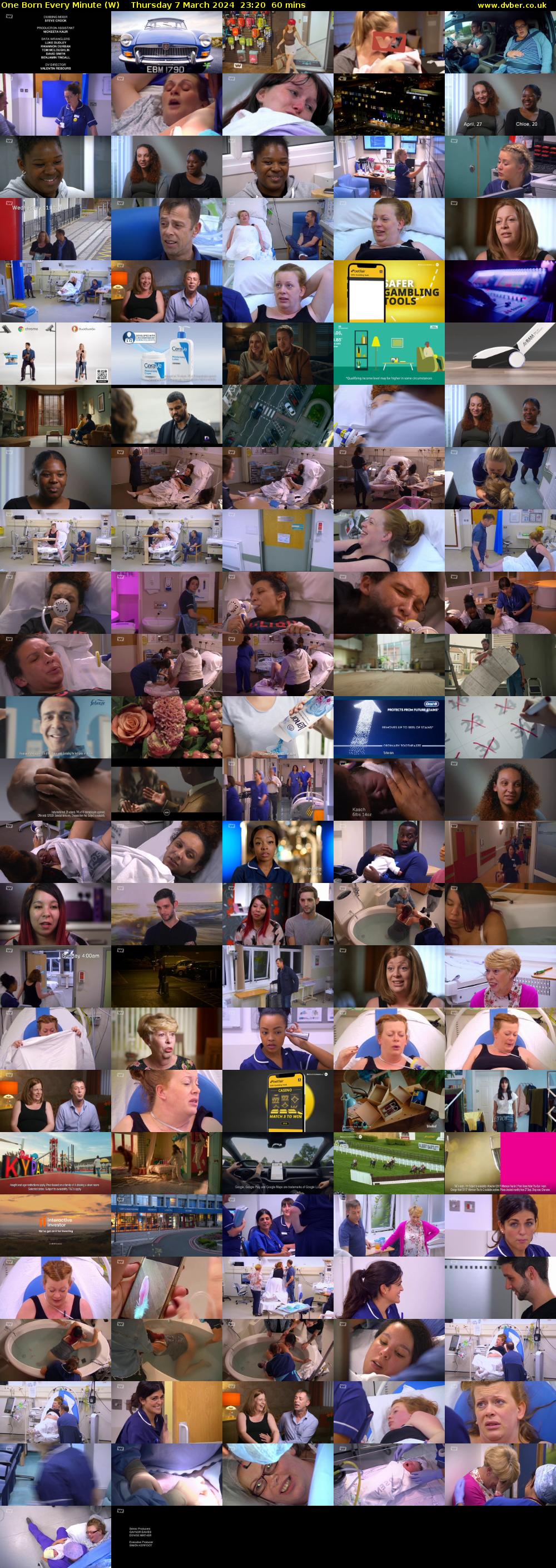 One Born Every Minute (W) Thursday 7 March 2024 23:20 - 00:20