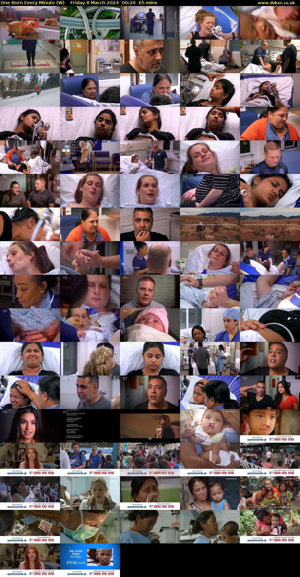 One Born Every Minute (W) Friday 8 March 2024 00:20 - 01:25
