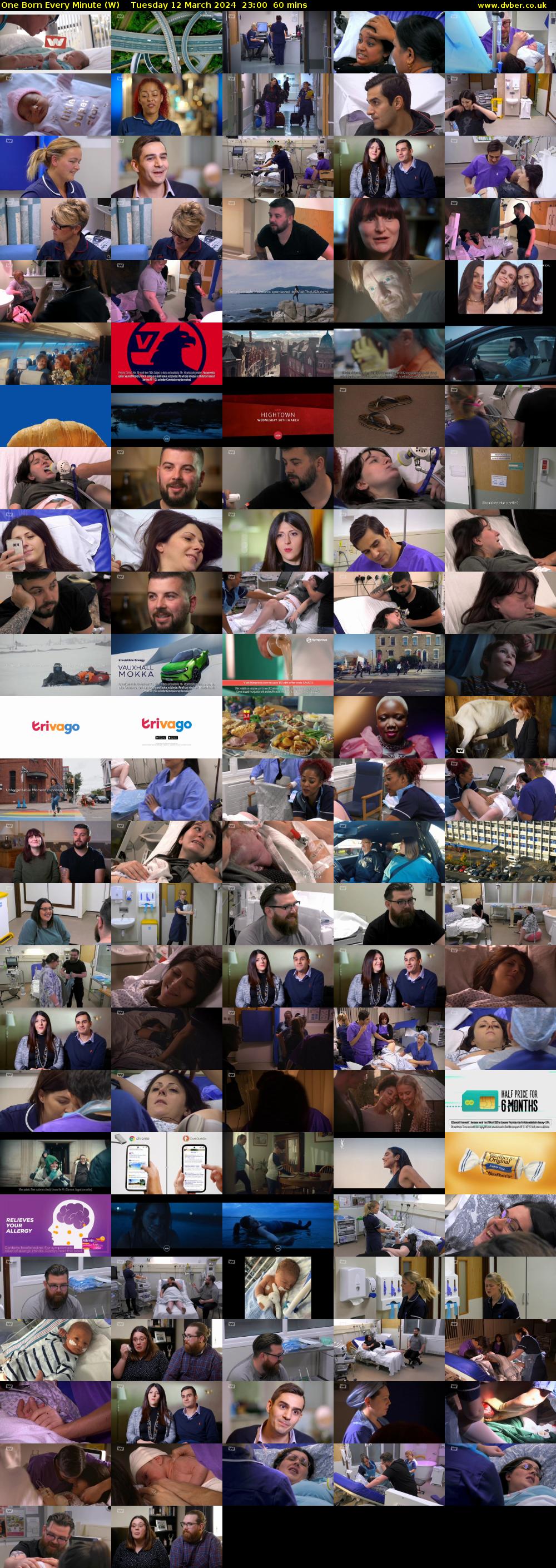 One Born Every Minute (W) Tuesday 12 March 2024 23:00 - 00:00