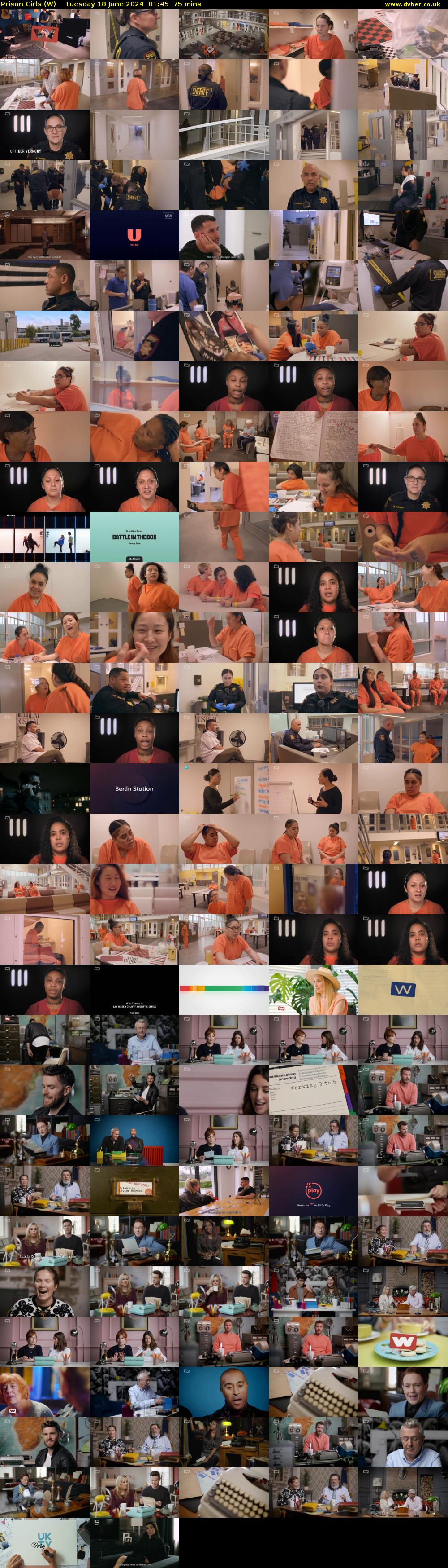 Prison Girls (W) Tuesday 18 June 2024 01:45 - 03:00
