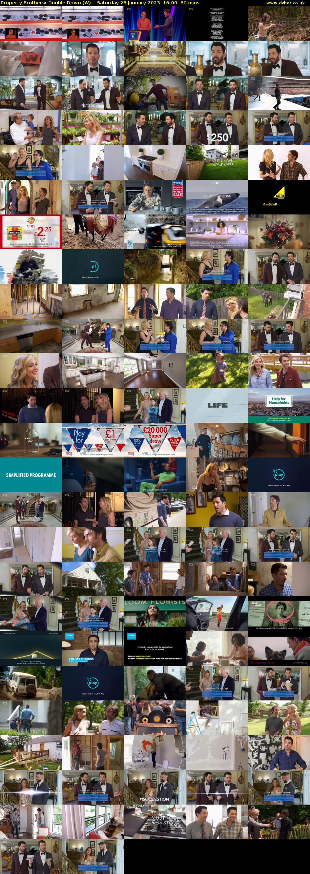 Property Brothers: Double Down (W) Saturday 28 January 2023 16:00 - 17:00