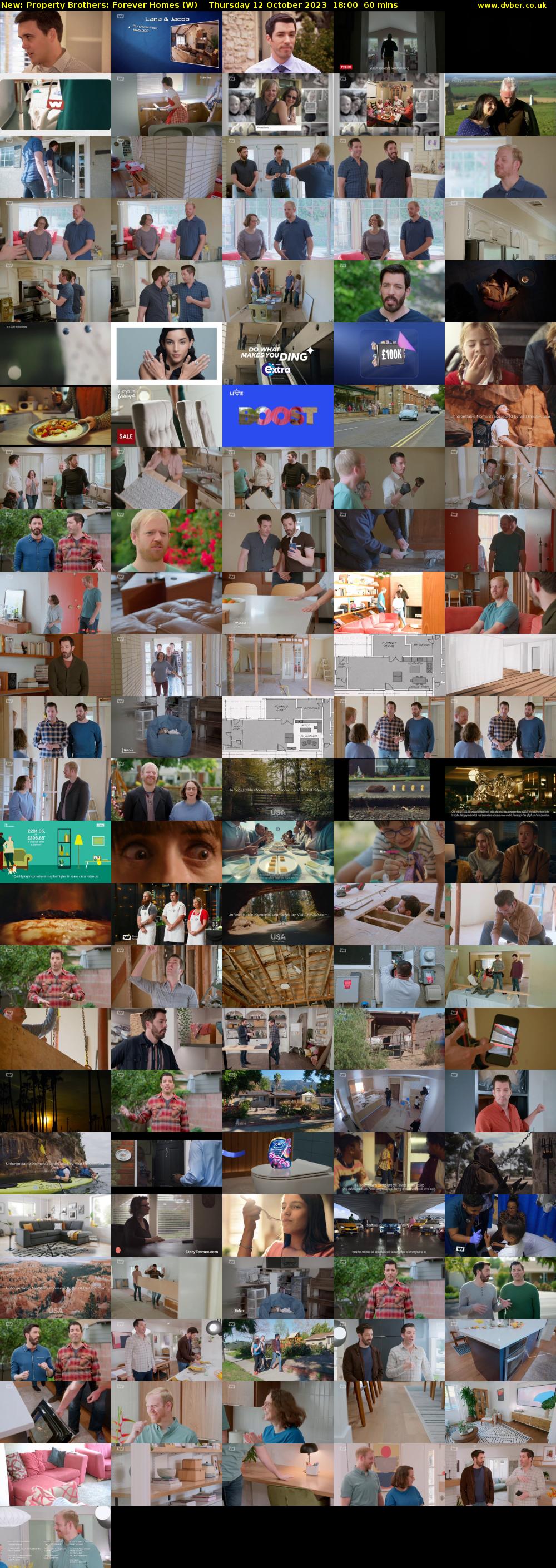 Property Brothers: Forever Homes (W) Thursday 12 October 2023 18:00 - 19:00