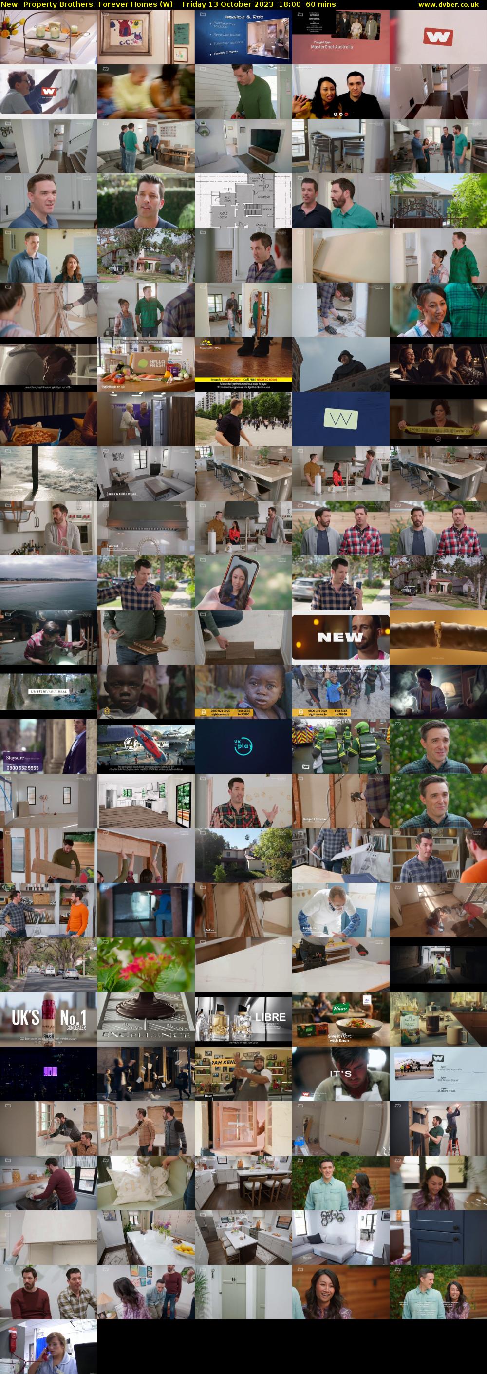 Property Brothers: Forever Homes (W) Friday 13 October 2023 18:00 - 19:00