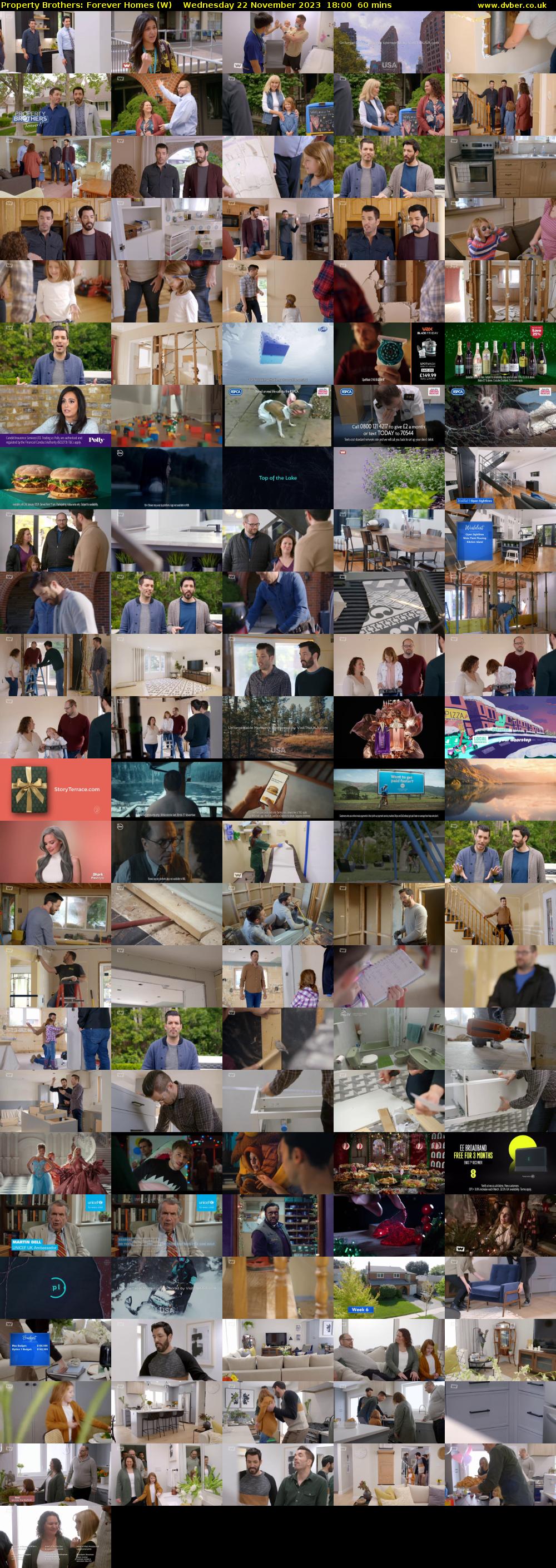 Property Brothers: Forever Homes (W) Wednesday 22 November 2023 18:00 - 19:00