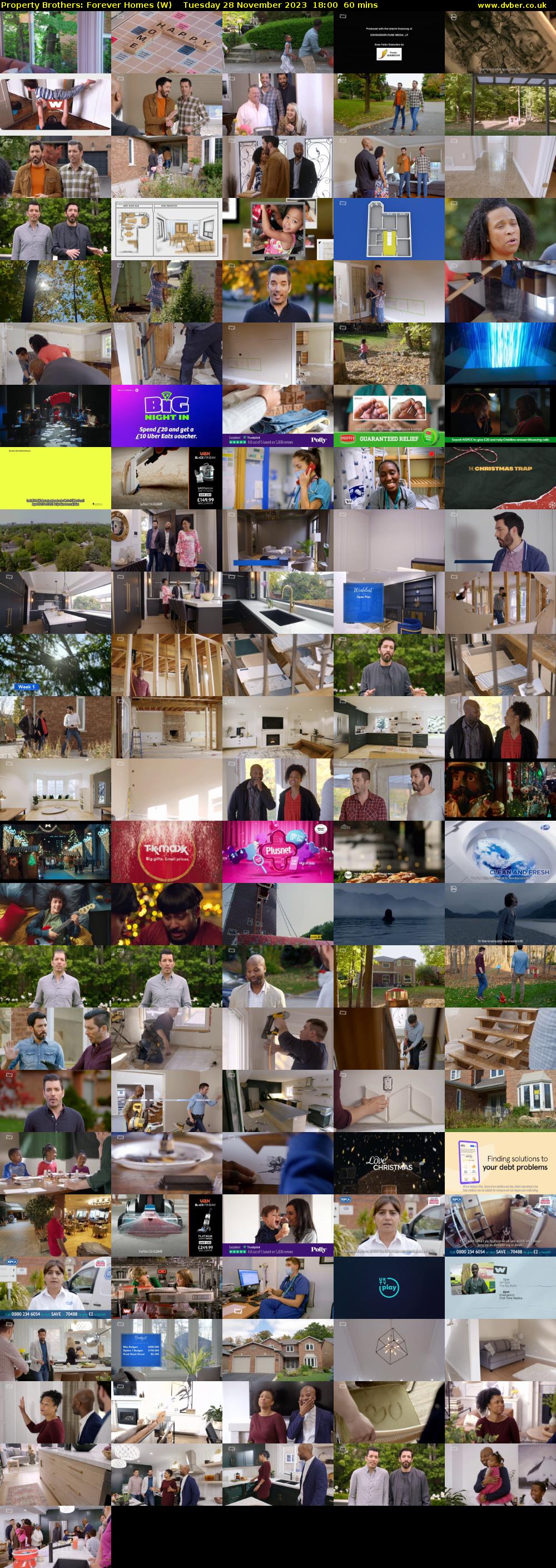 Property Brothers: Forever Homes (W) Tuesday 28 November 2023 18:00 - 19:00