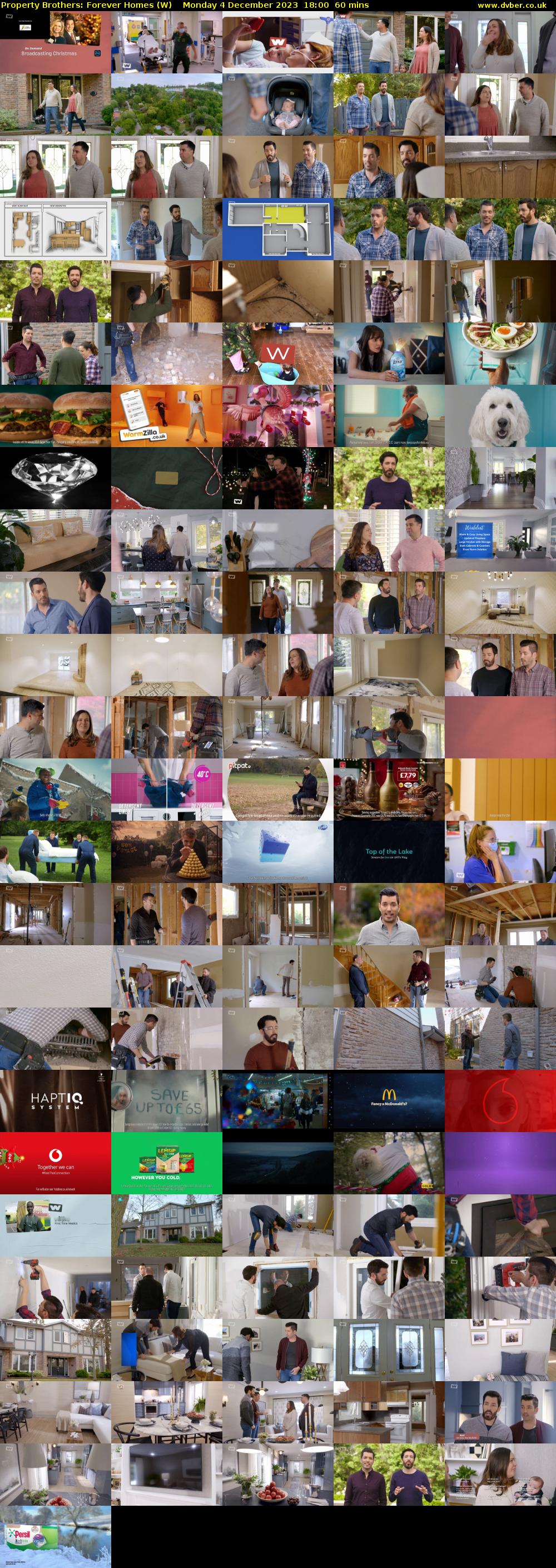 Property Brothers: Forever Homes (W) Monday 4 December 2023 18:00 - 19:00