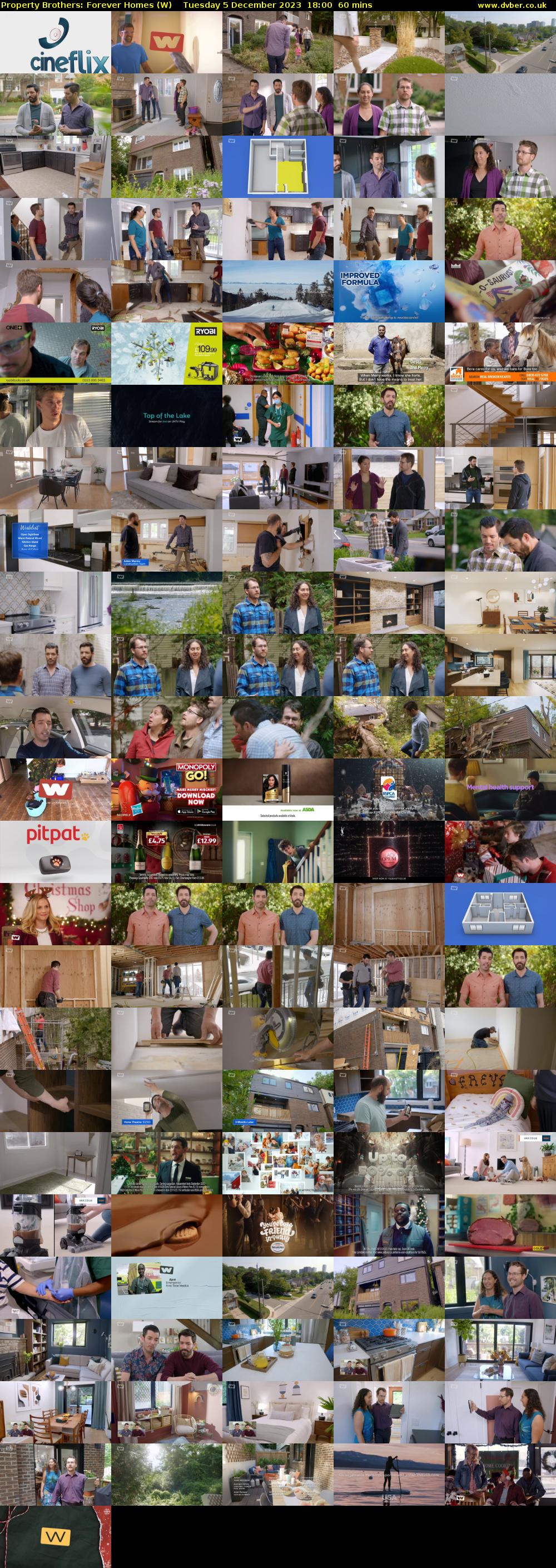 Property Brothers: Forever Homes (W) Tuesday 5 December 2023 18:00 - 19:00