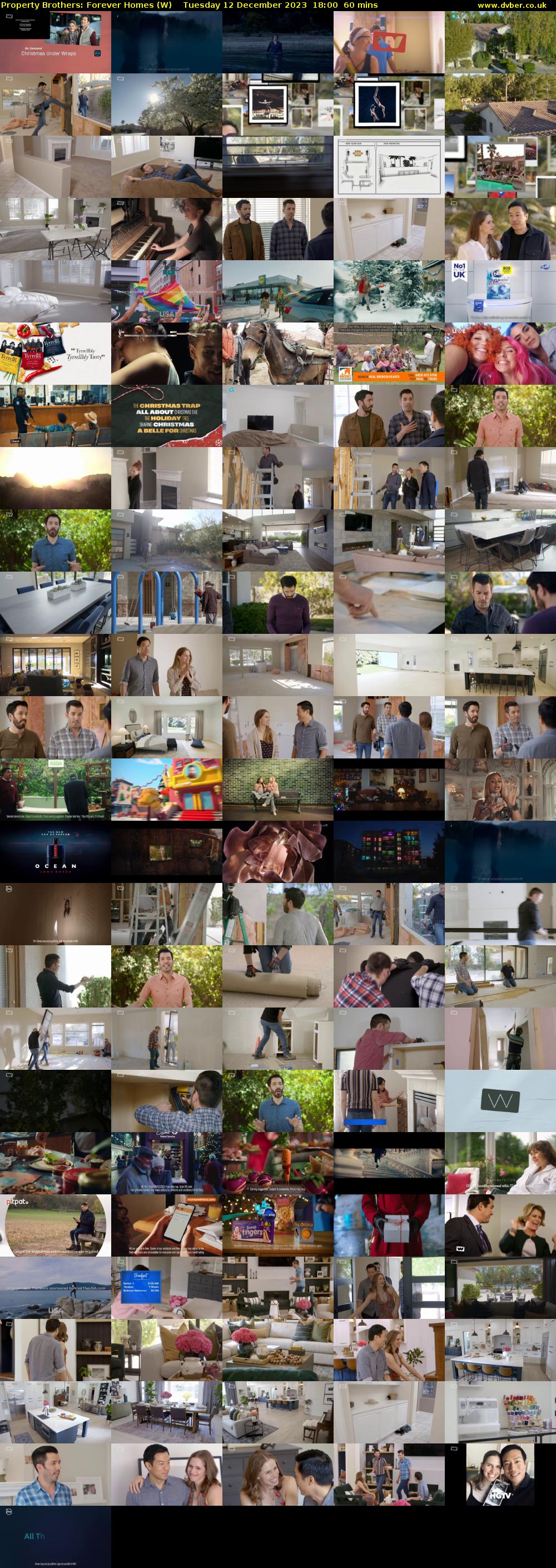 Property Brothers: Forever Homes (W) Tuesday 12 December 2023 18:00 - 19:00