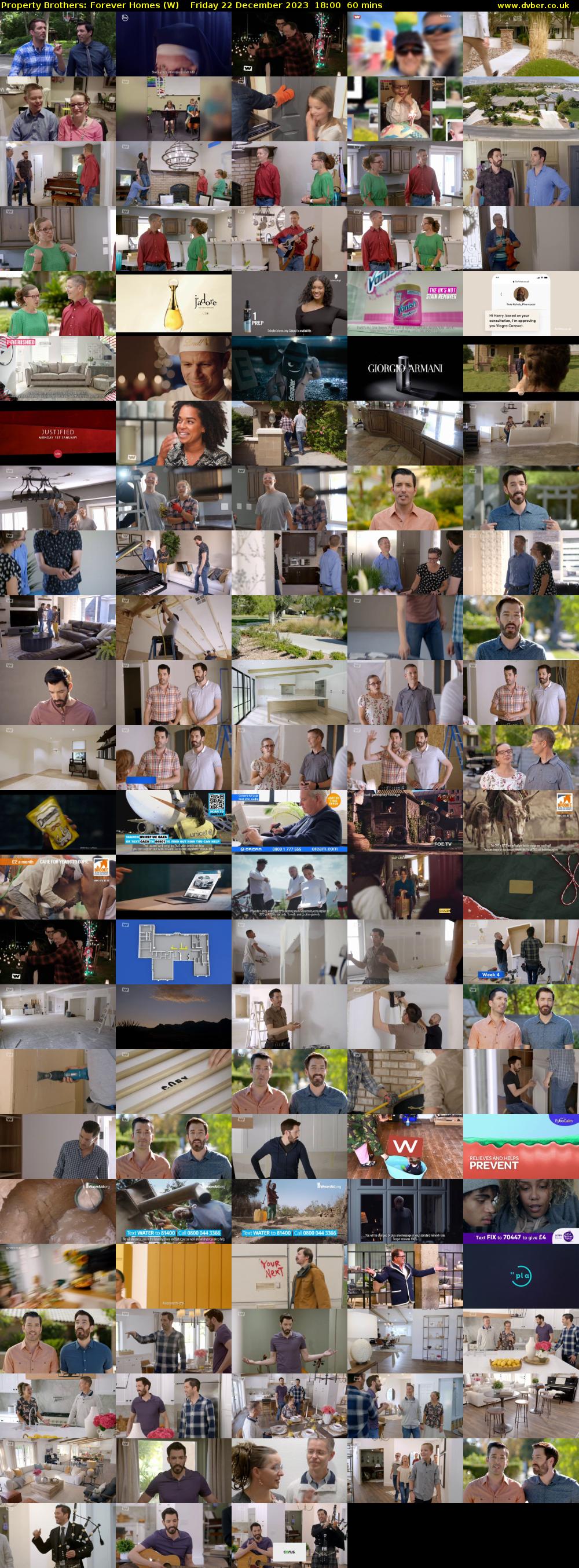 Property Brothers: Forever Homes (W) Friday 22 December 2023 18:00 - 19:00