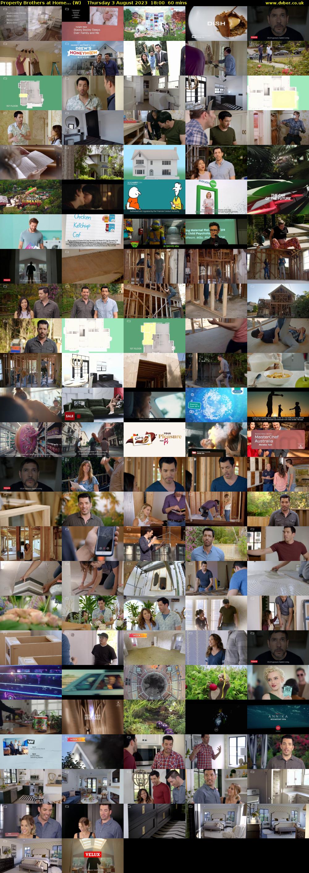 Property Brothers at Home... (W) Thursday 3 August 2023 18:00 - 19:00