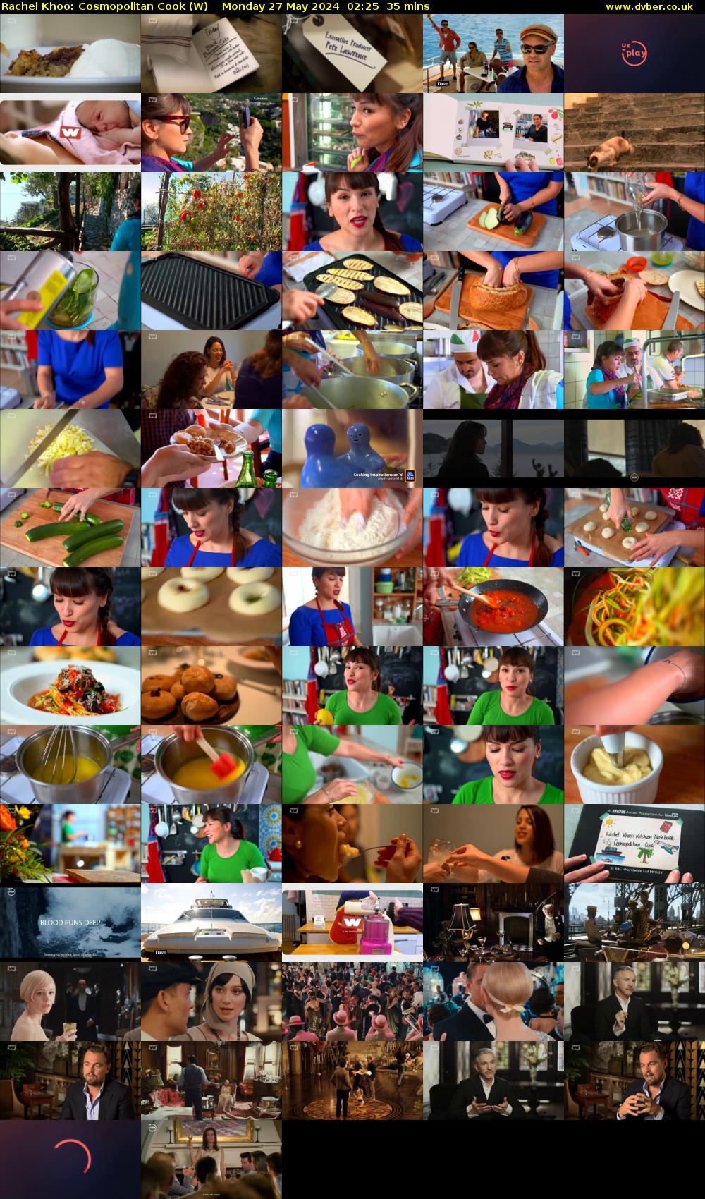 Rachel Khoo: Cosmopolitan Cook (W) Monday 27 May 2024 02:25 - 03:00