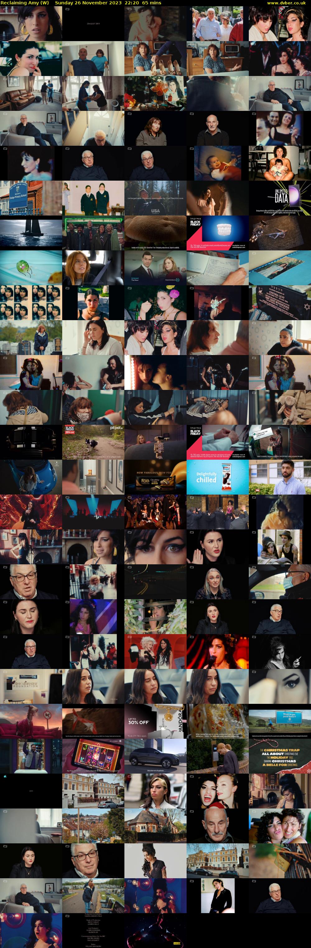 Reclaiming Amy (W) Sunday 26 November 2023 22:20 - 23:25