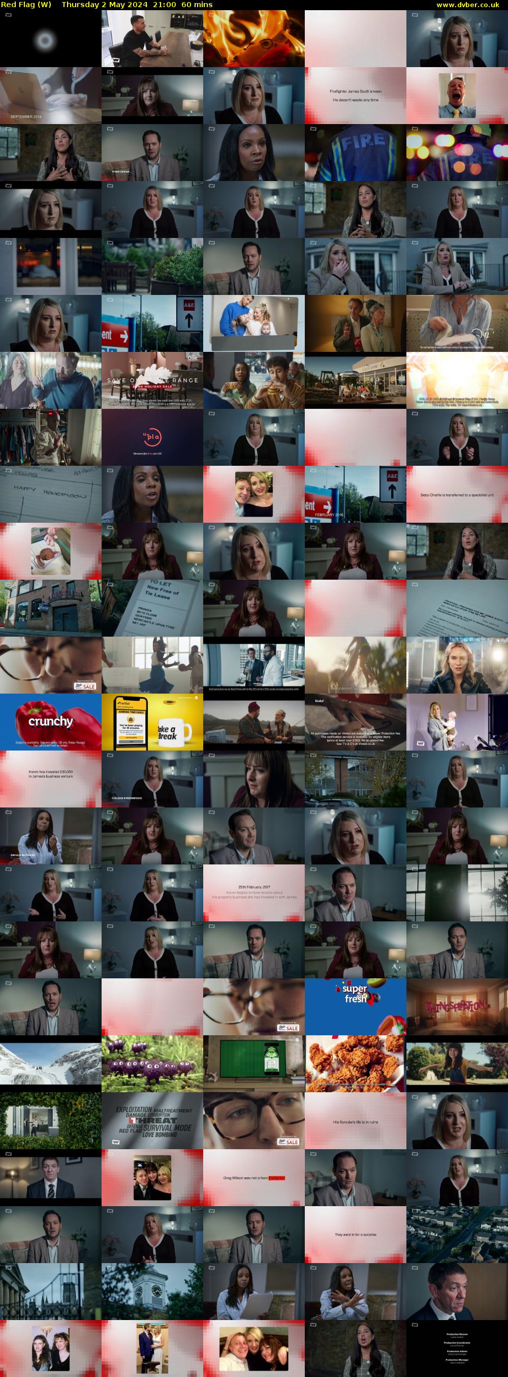 Red Flag (W) Thursday 2 May 2024 21:00 - 22:00