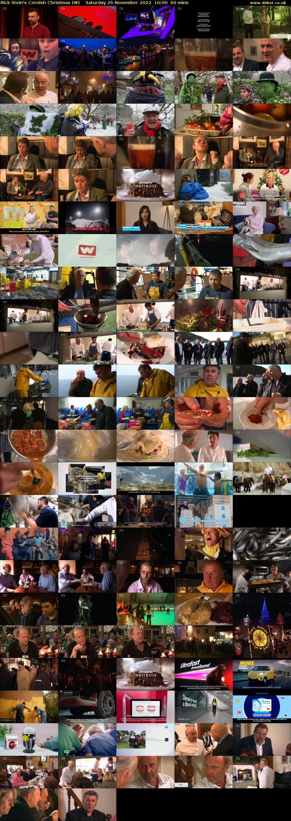 Rick Stein's Cornish Christmas (W) Saturday 26 November 2022 16:00 - 17:00