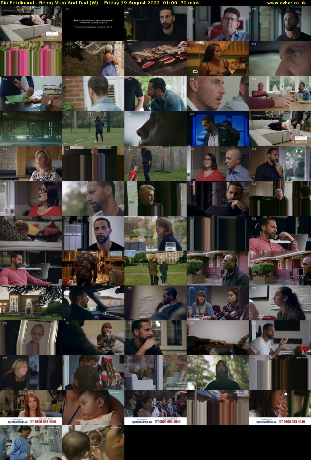 Rio Ferdinand - Being Mum And Dad (W) Friday 19 August 2022 01:00 - 02:10