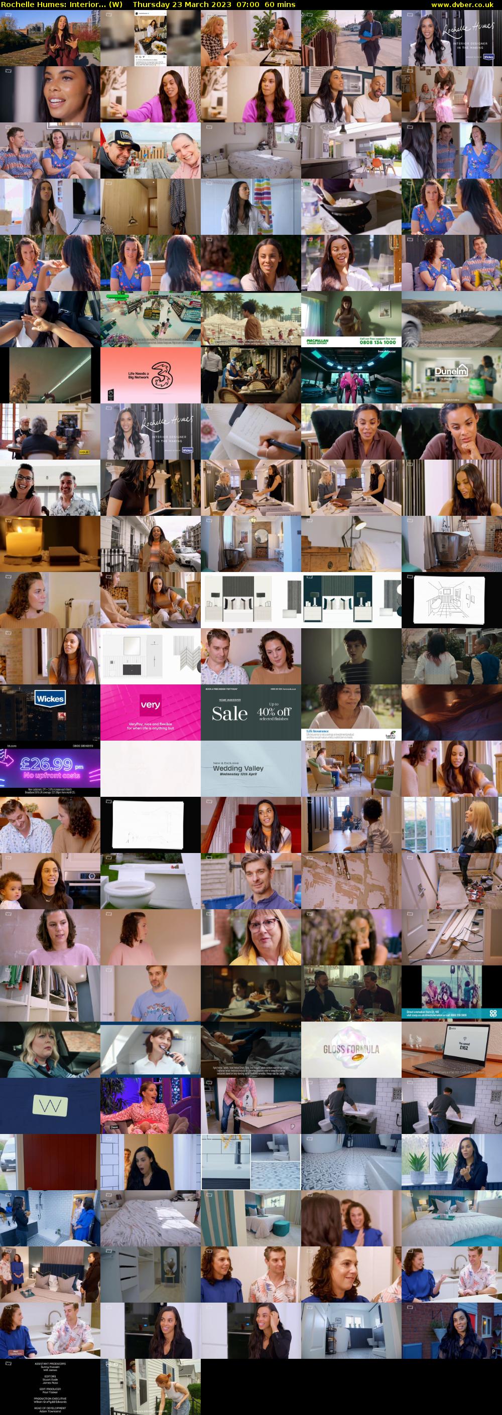 Rochelle Humes: Interior... (W) Thursday 23 March 2023 07:00 - 08:00