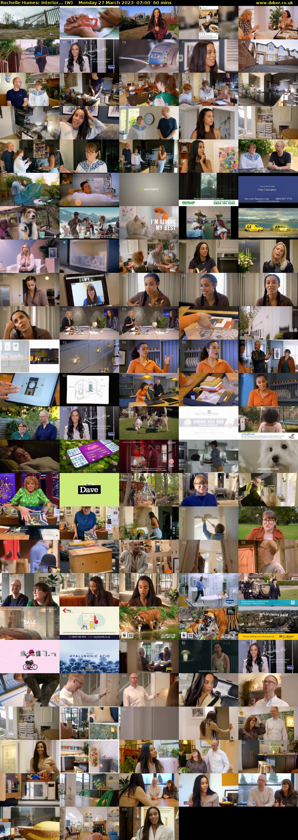 Rochelle Humes: Interior... (W) Monday 27 March 2023 07:00 - 08:00