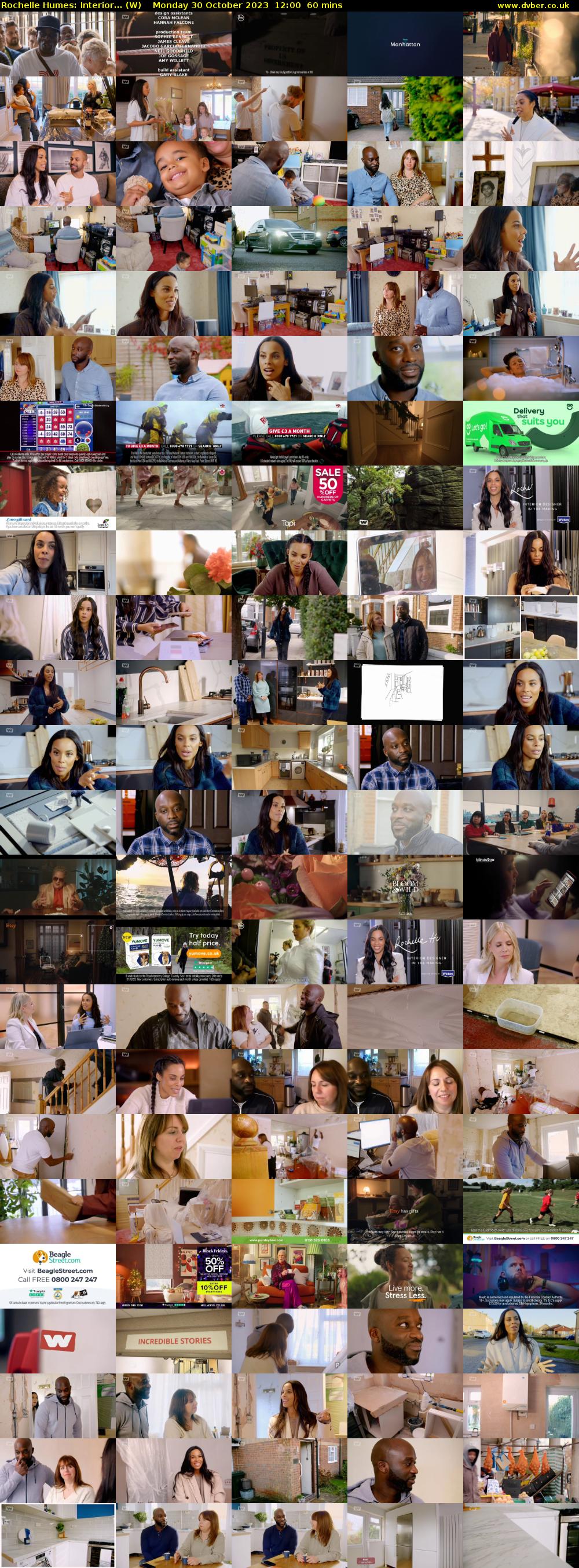 Rochelle Humes: Interior... (W) Monday 30 October 2023 12:00 - 13:00