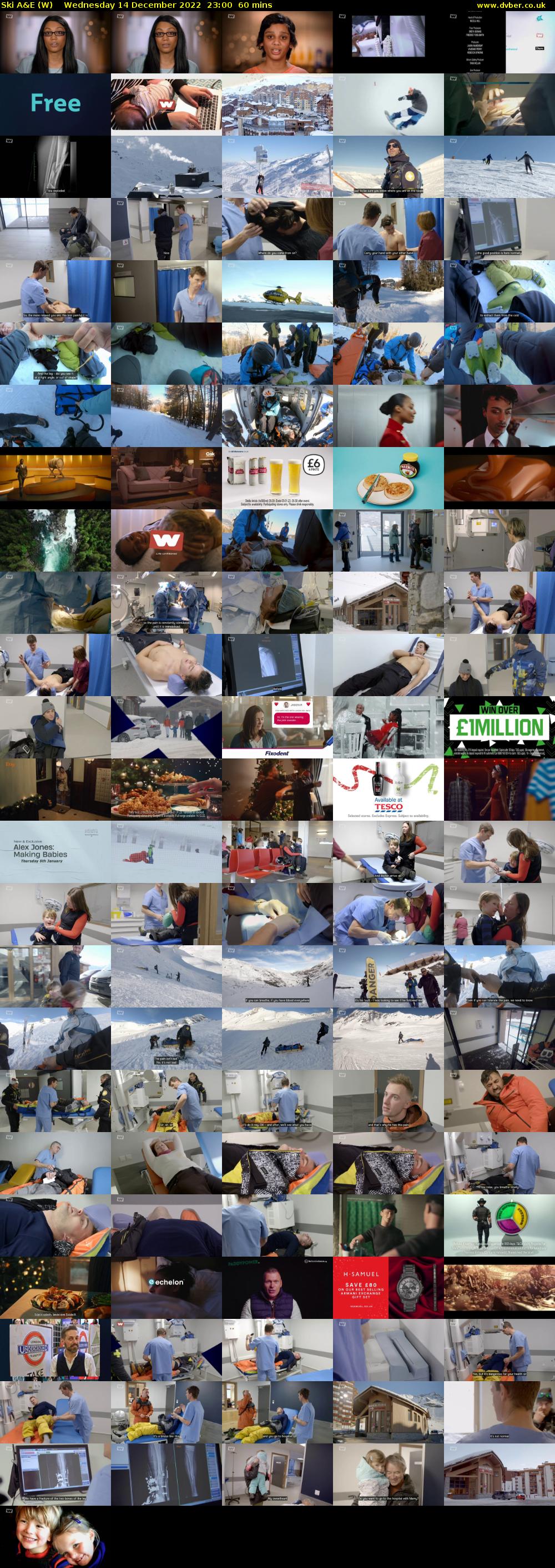 Ski A&E (W) Wednesday 14 December 2022 23:00 - 00:00