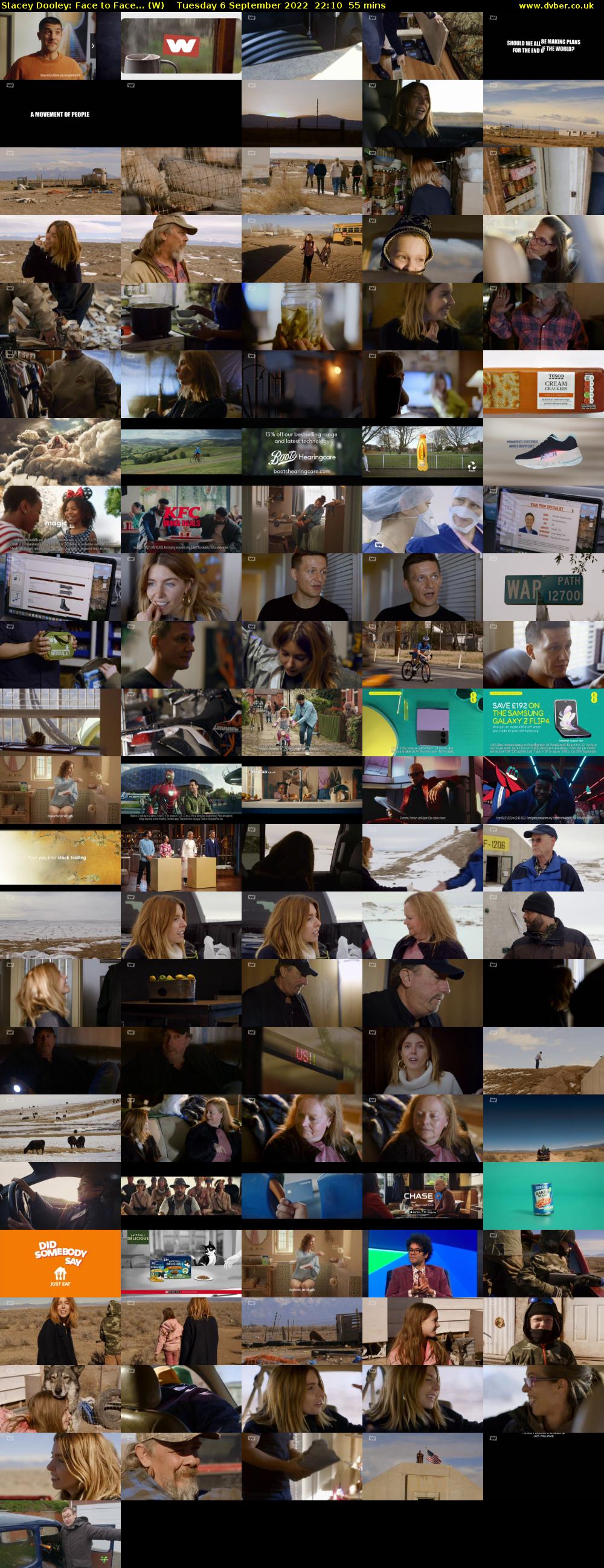 Stacey Dooley: Face to Face... (W) Tuesday 6 September 2022 22:10 - 23:05