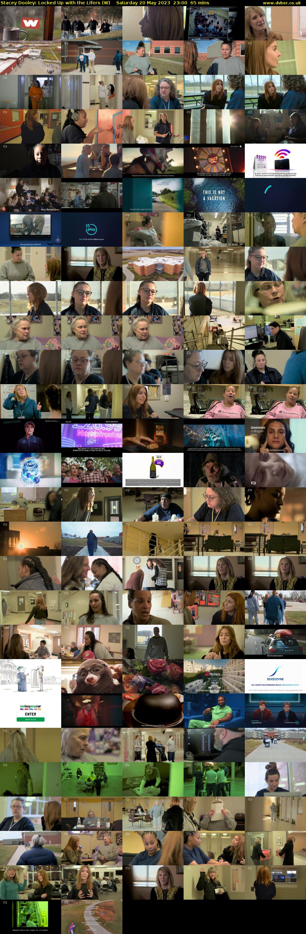 Stacey Dooley: Locked Up with the Lifers (W) Saturday 20 May 2023 23:00 - 00:05