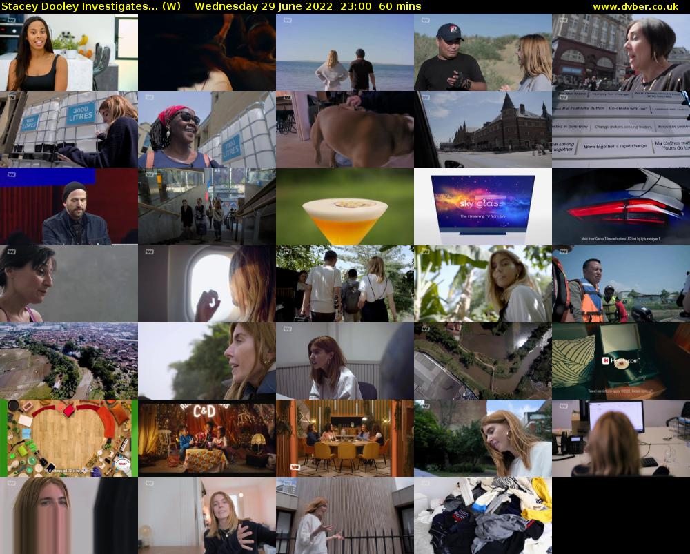 Stacey Dooley Investigates... (W) Wednesday 29 June 2022 23:00 - 00:00