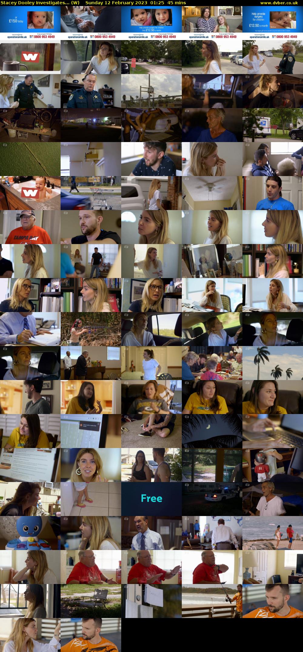 Stacey Dooley Investigates... (W) Sunday 12 February 2023 01:25 - 02:10